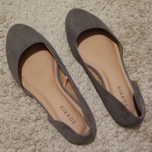 Torrid Gray Flats
